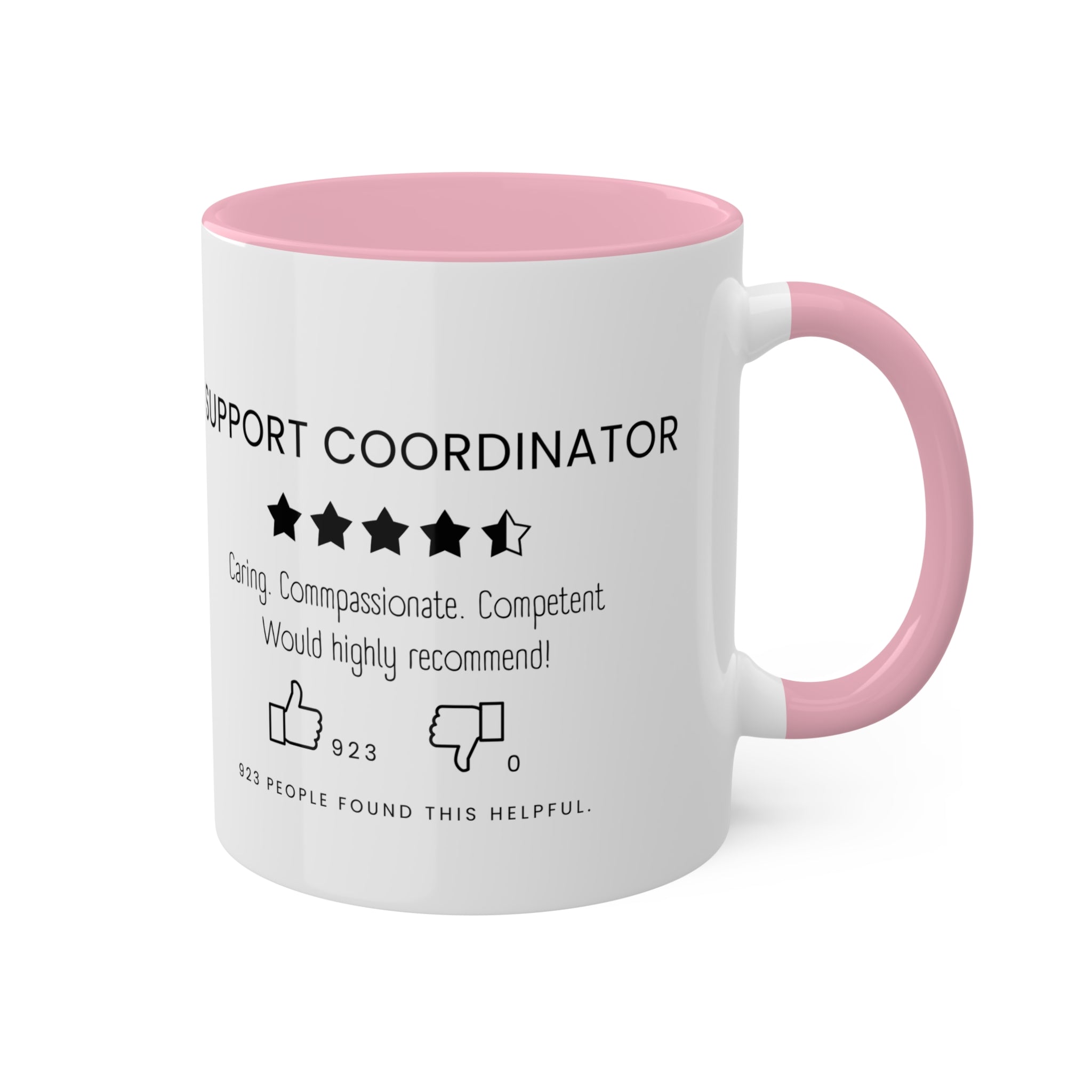 Support Coordinator Colorful Mugs, 11oz - 12 colours