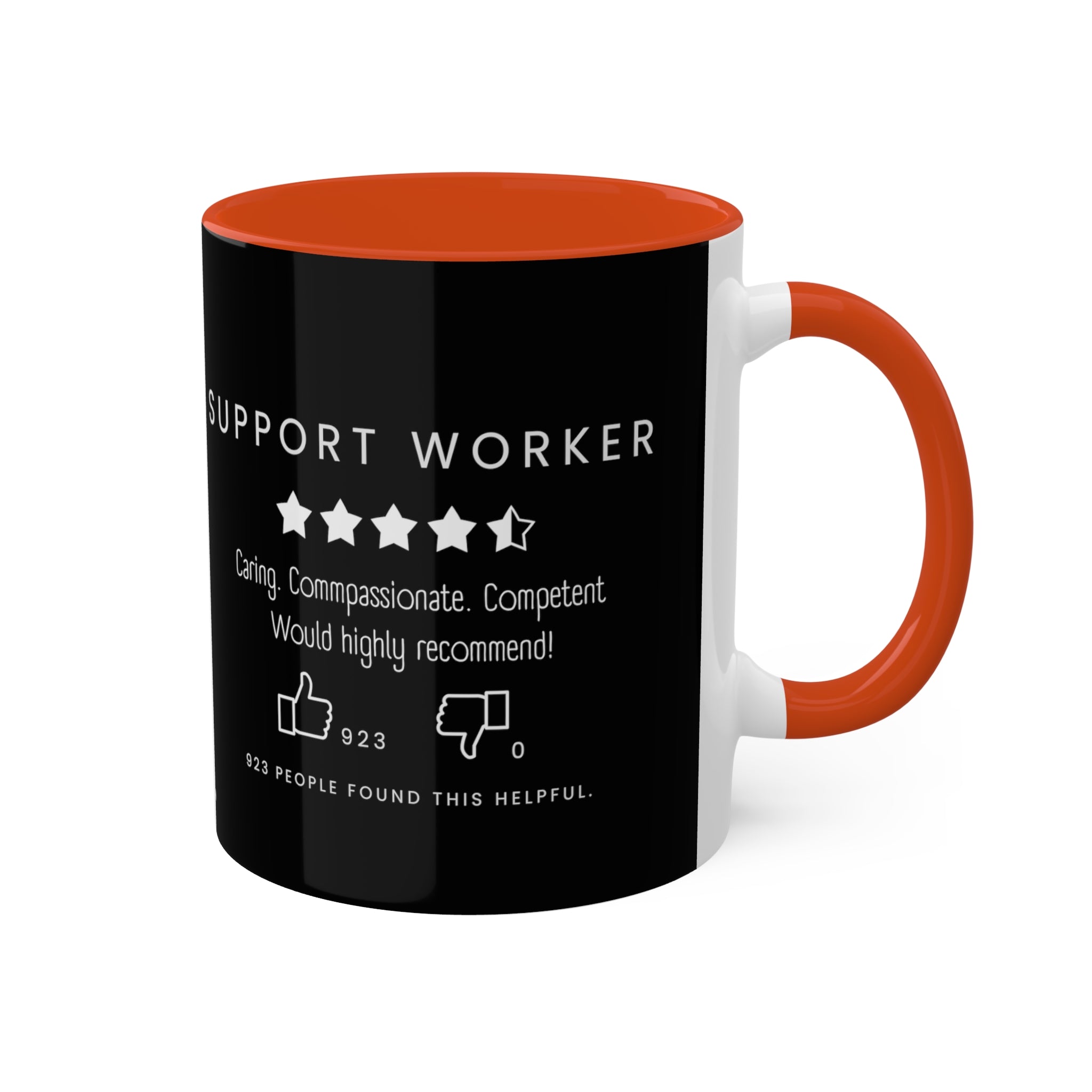 Support Worker Colorful Mugs, 11oz - 12 colours