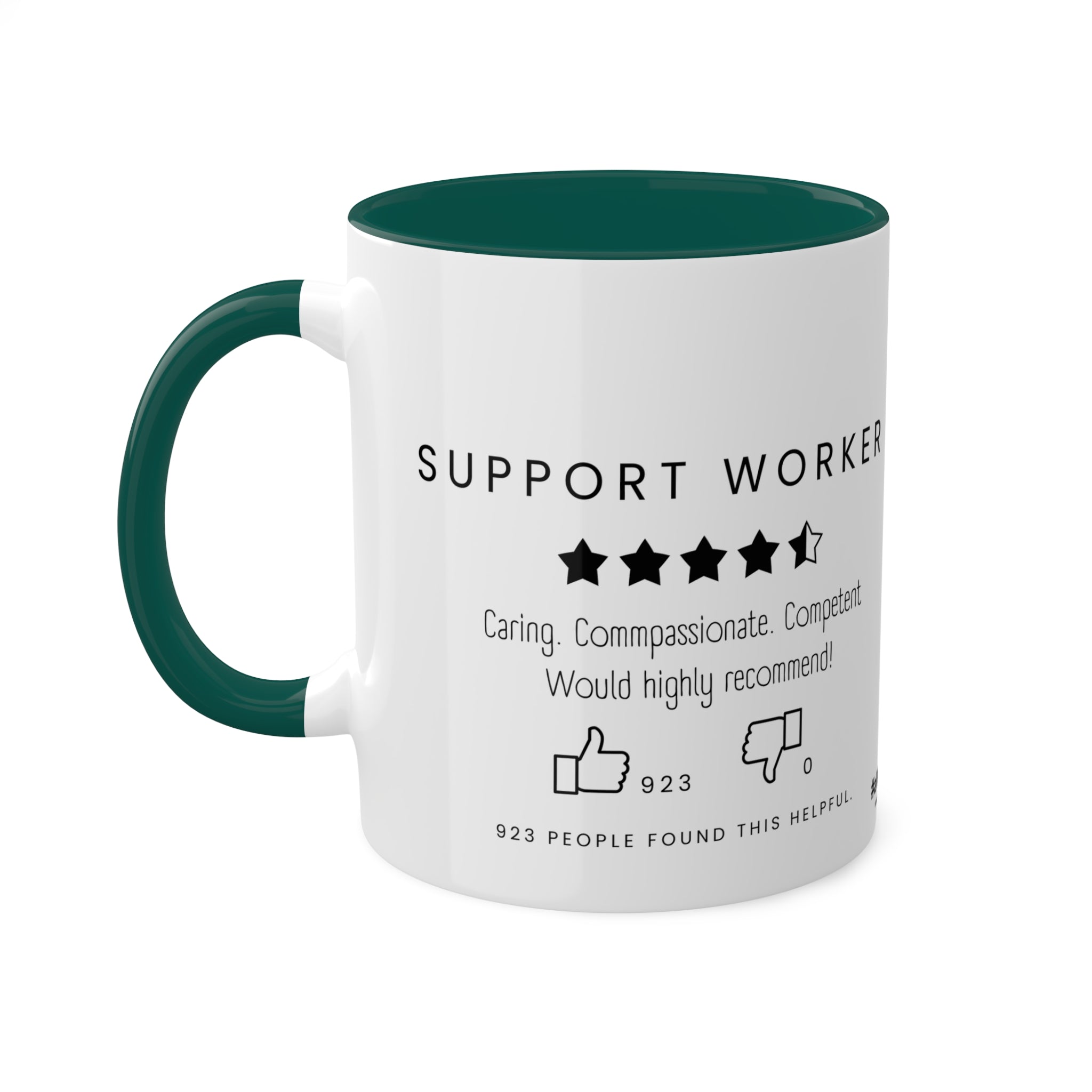 Support Worker Colorful Mugs, 11oz - 12 colours