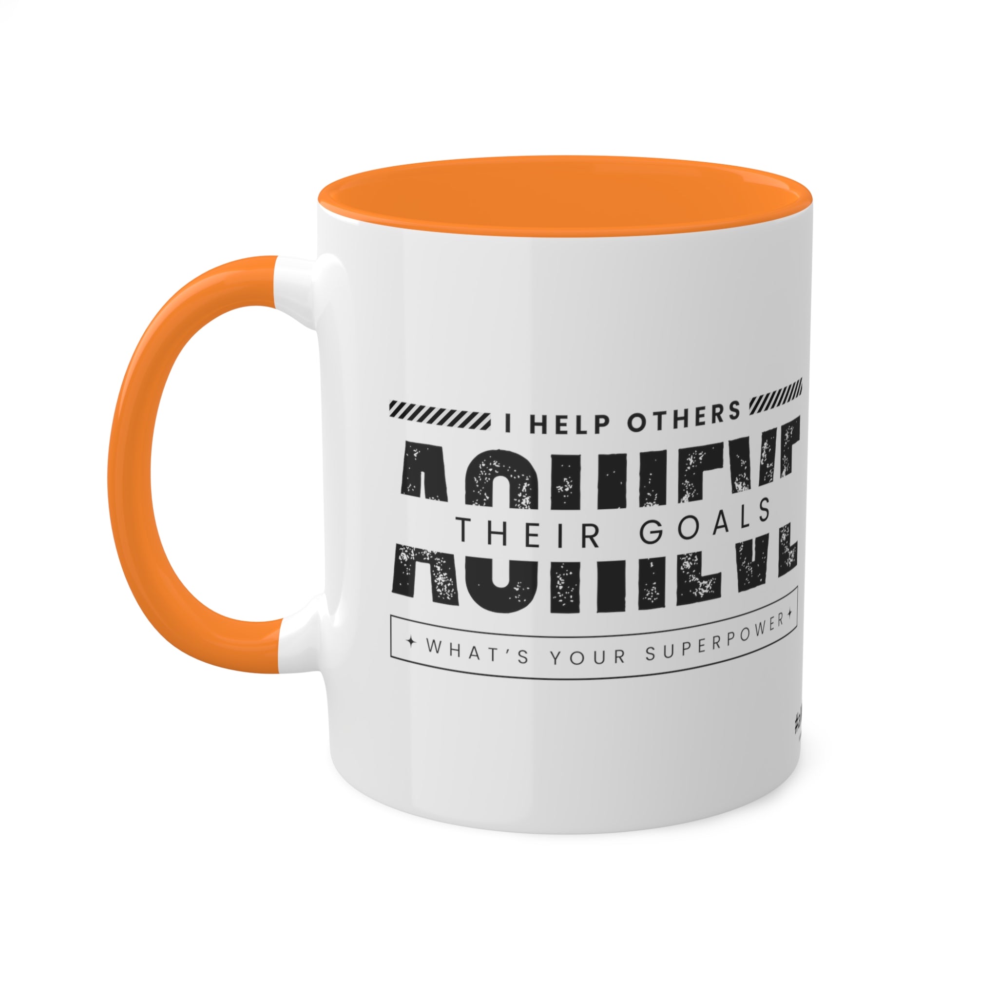 Achieving Goals Colorful Mugs, 11oz - 12 colours