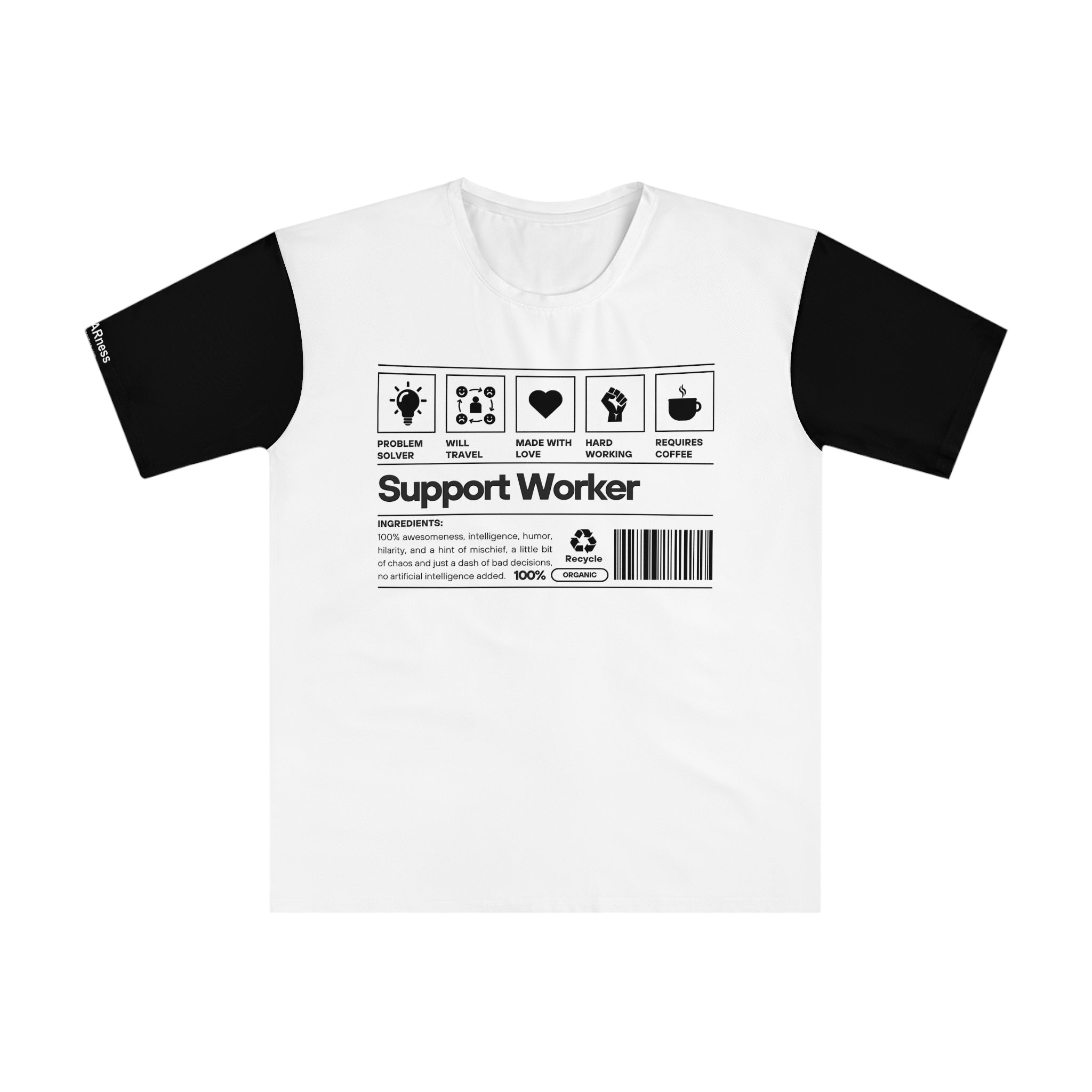 Support Worker Loose T-shirt - 9 sizes