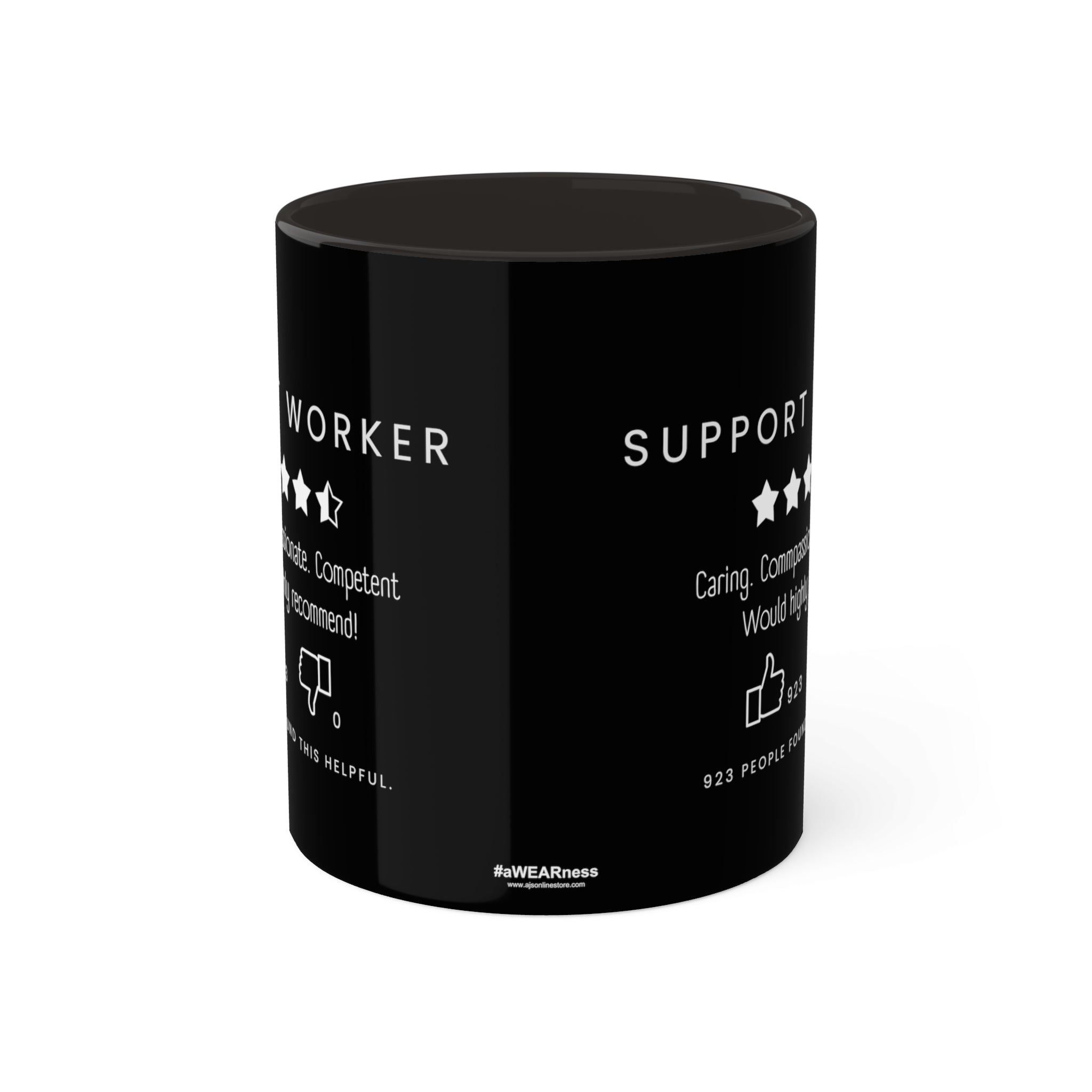 Support Worker Colorful Mugs, 11oz - 12 colours