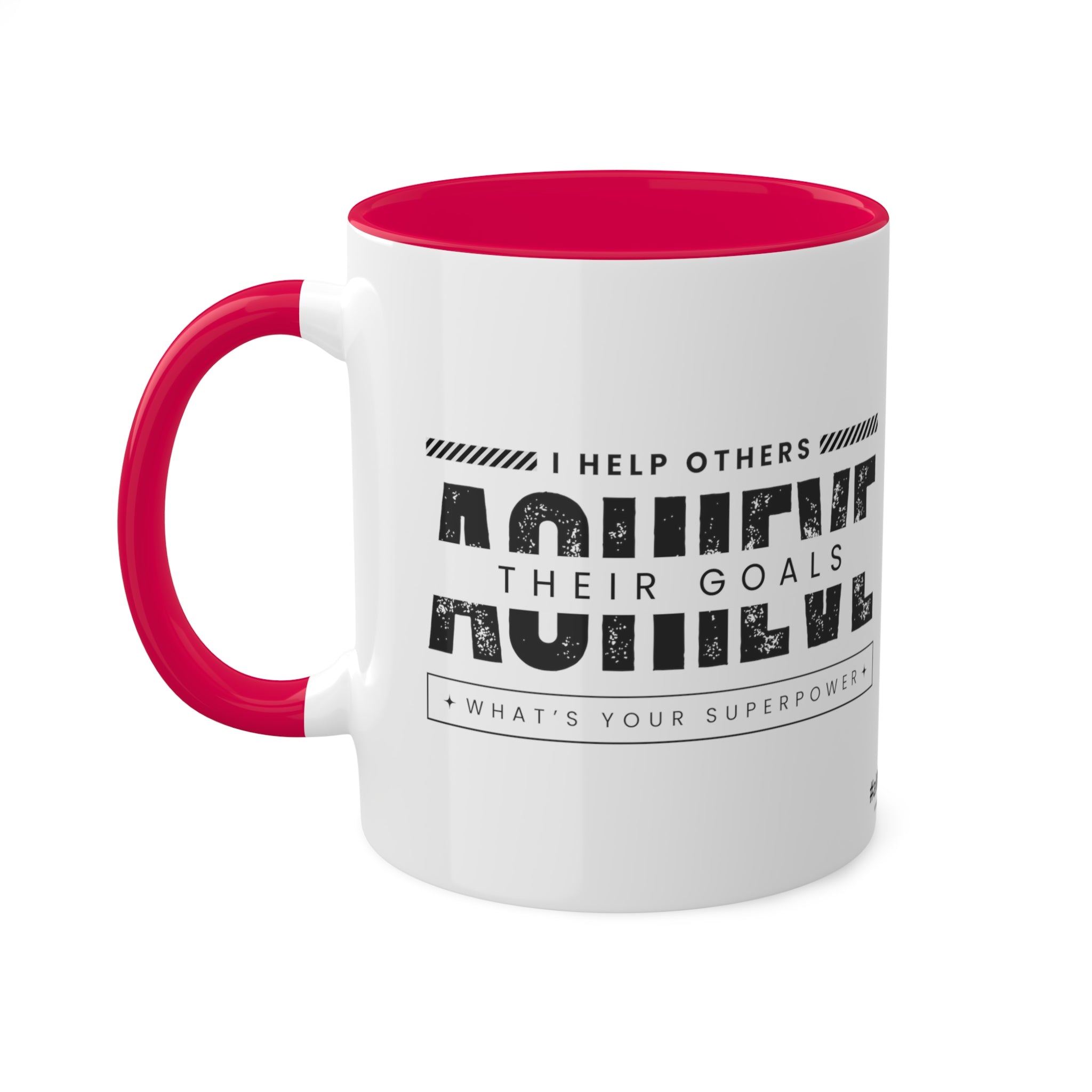 Achieving Goals Colorful Mugs, 11oz - 12 colours