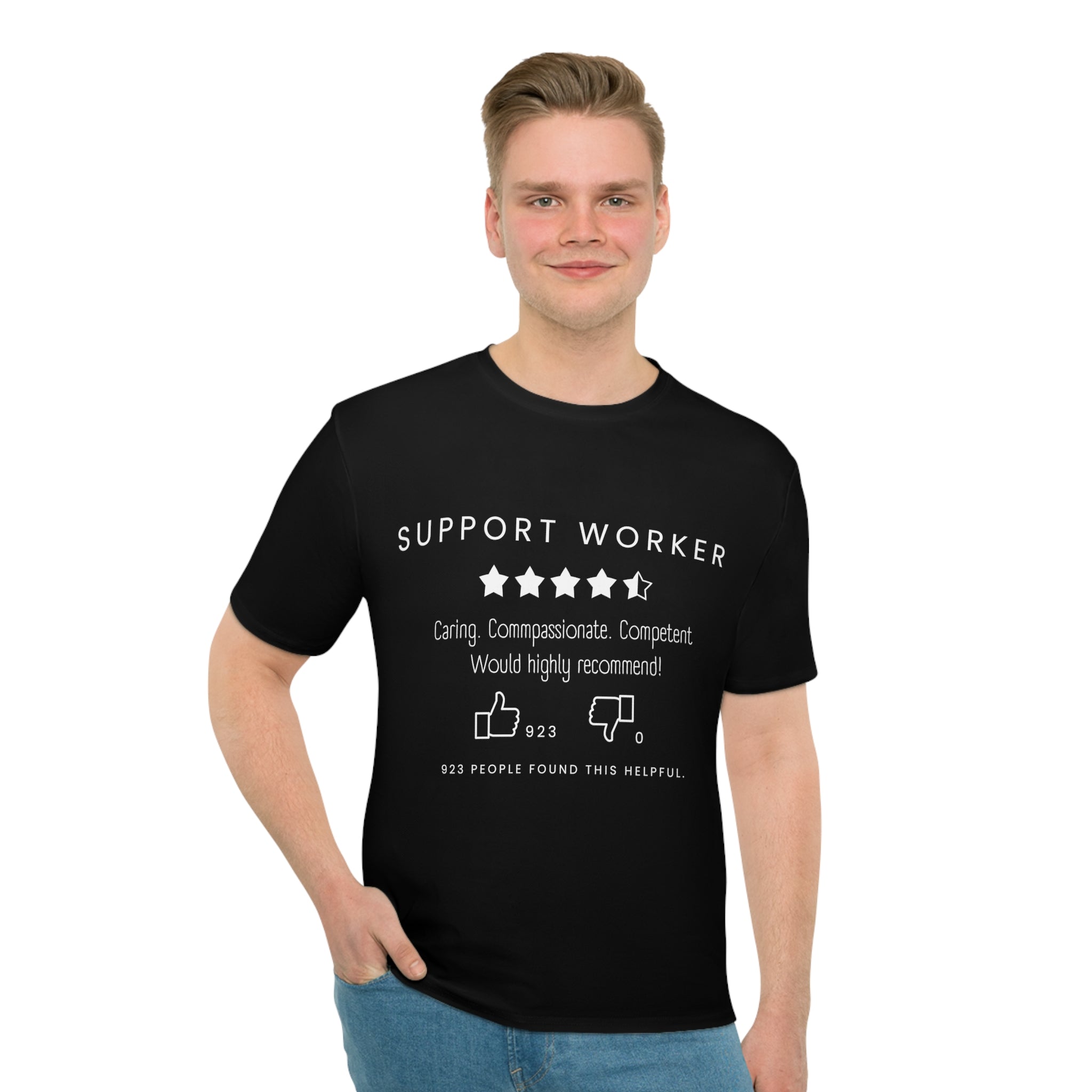 Support Worker Loose T-shirt - 9 sizes