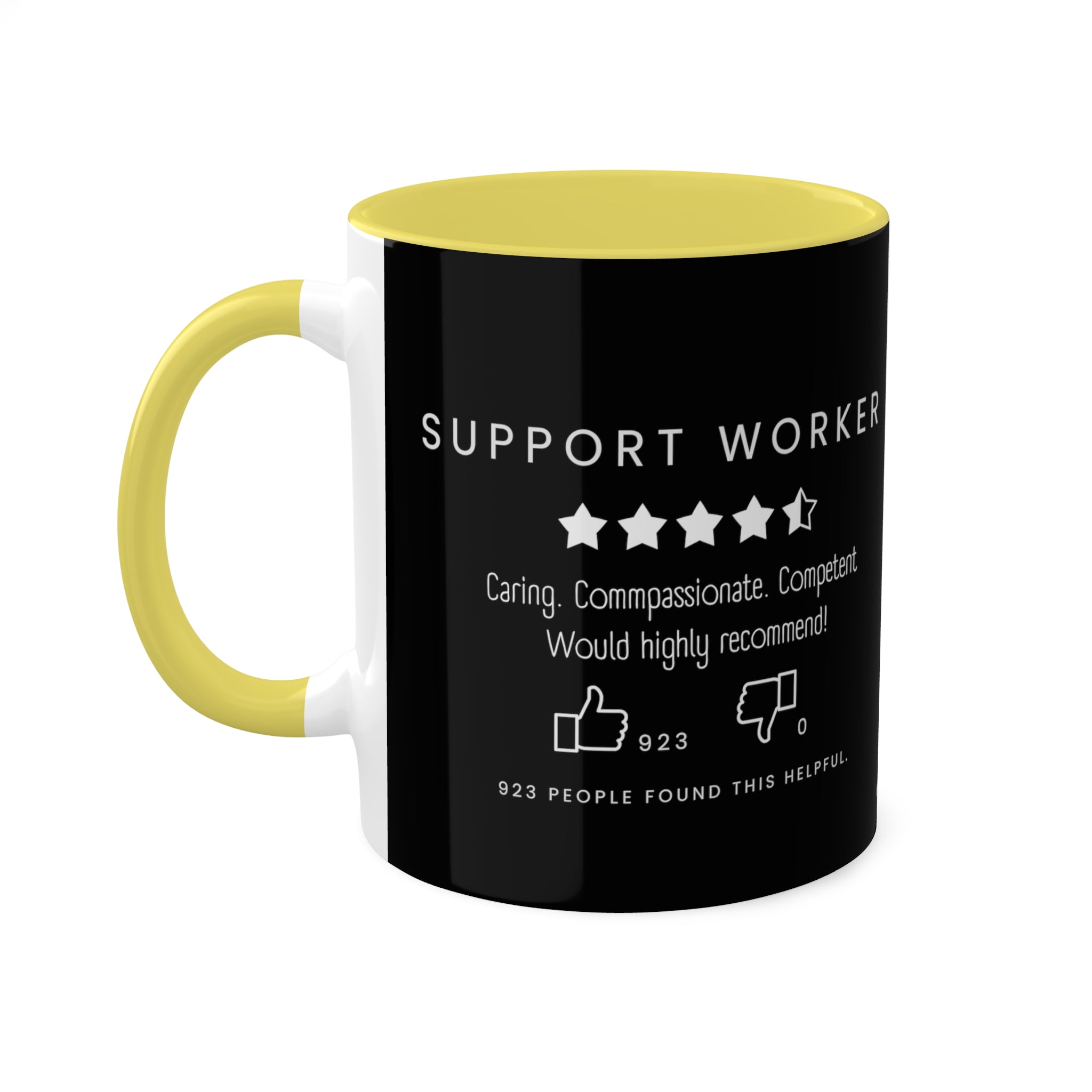 Support Worker Colorful Mugs, 11oz - 12 colours