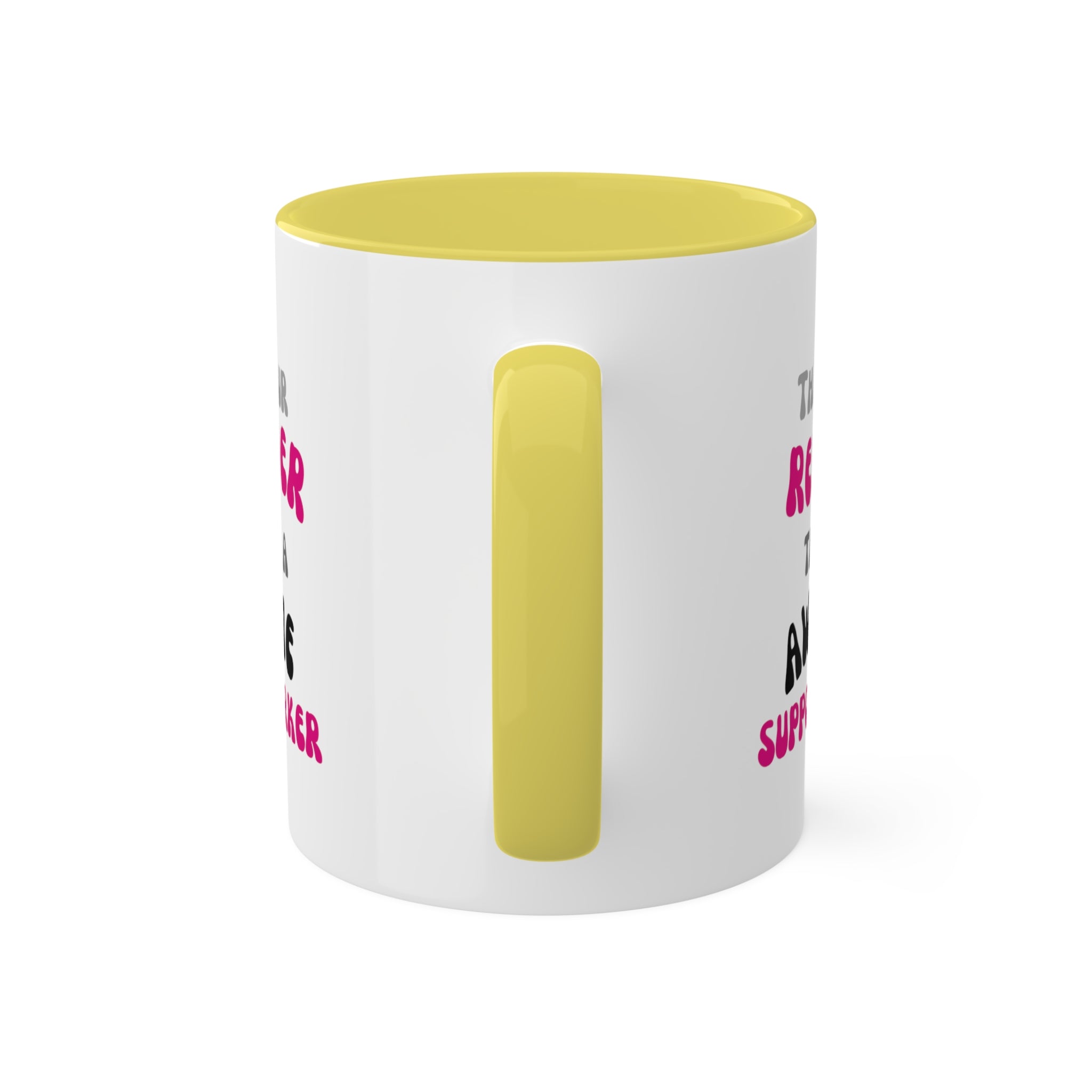 Awesome Reminder Colorful Mugs, 11oz - 12 colours