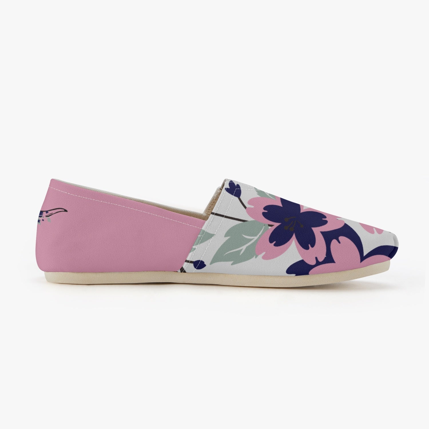 COWGIRL CODE CANVAS FLAT LOAFERS