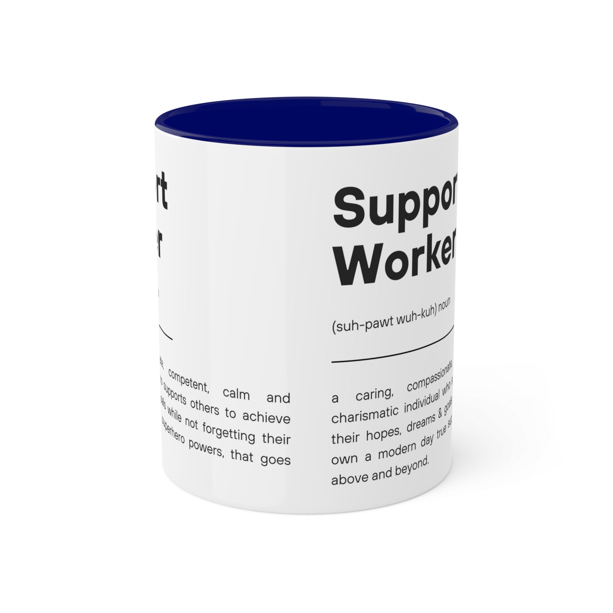 Support Worker Colorful Mugs, 11oz - 12 colours