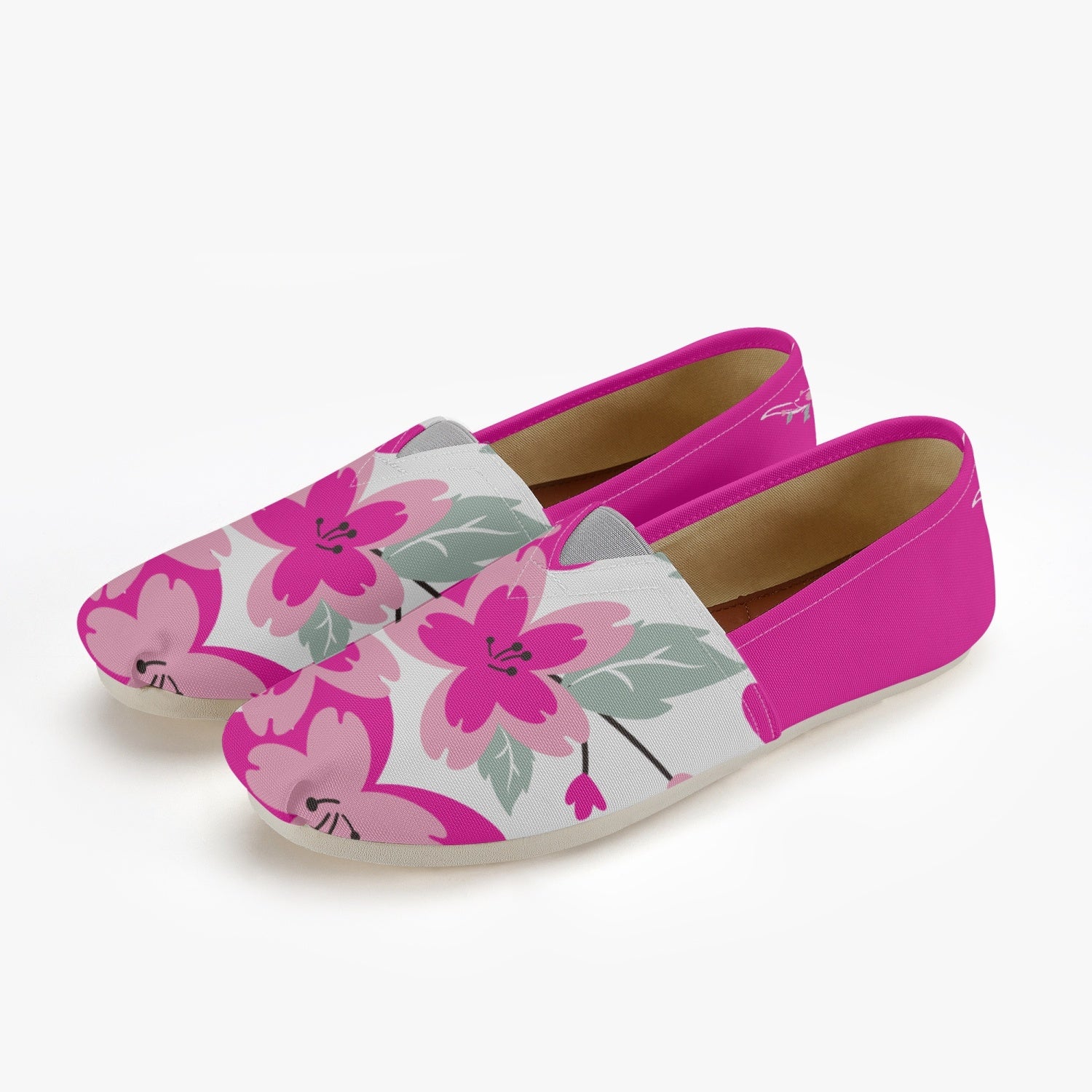 COWGIRL CODE CANVAS FLAT LOAFERS