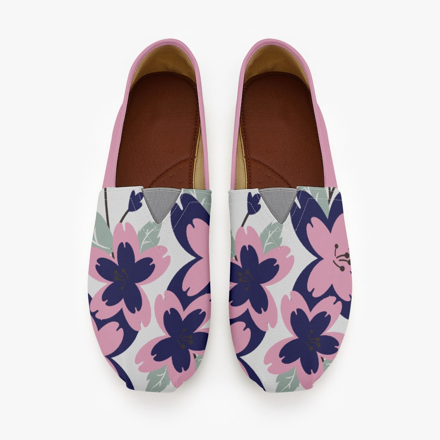 COWGIRL CODE CANVAS FLAT LOAFERS