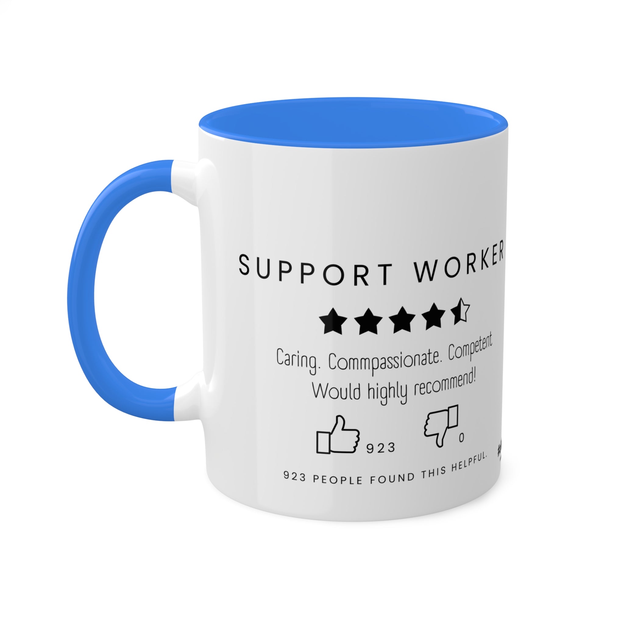 Support Worker Colorful Mugs, 11oz - 12 colours