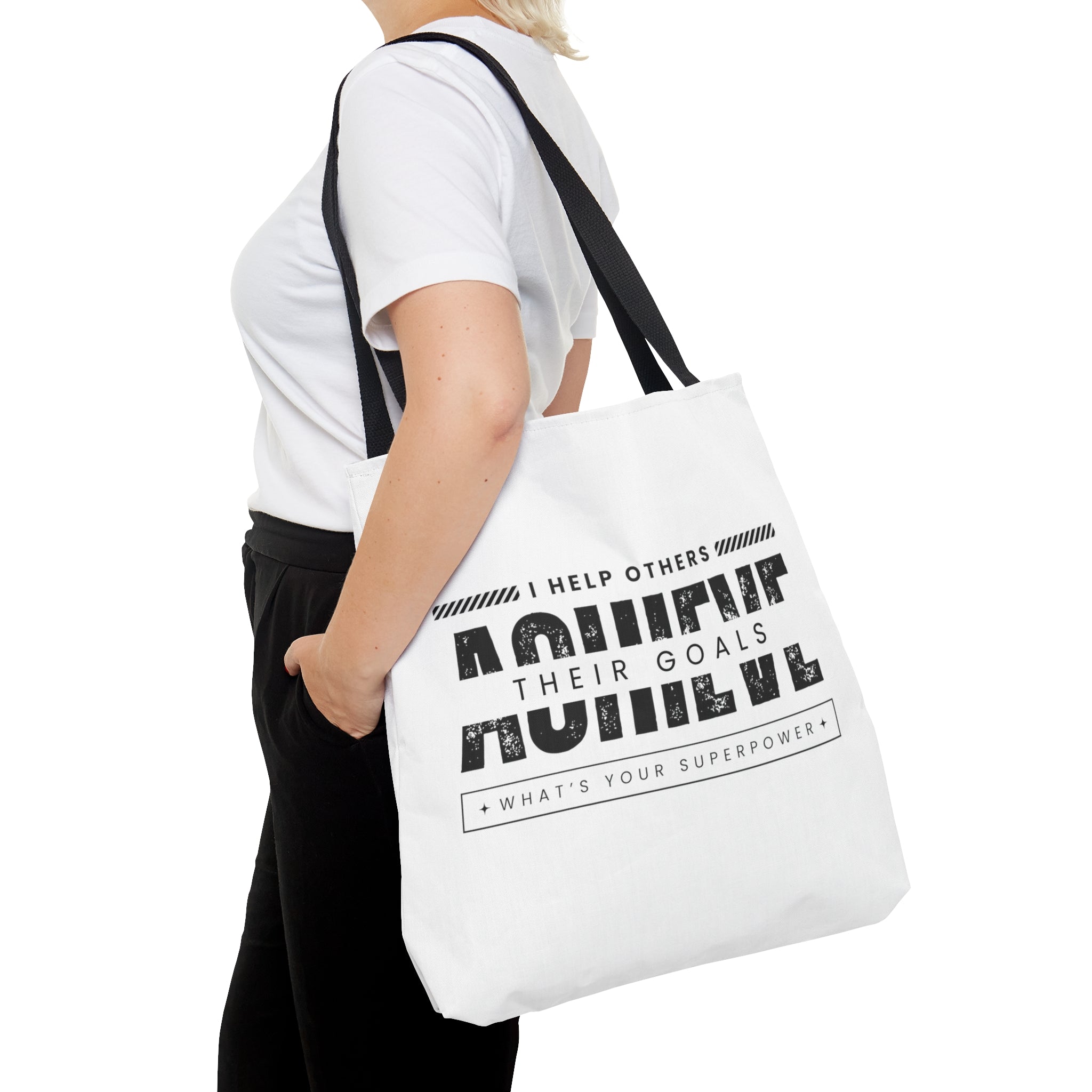 Achieving Goals Tote Bag