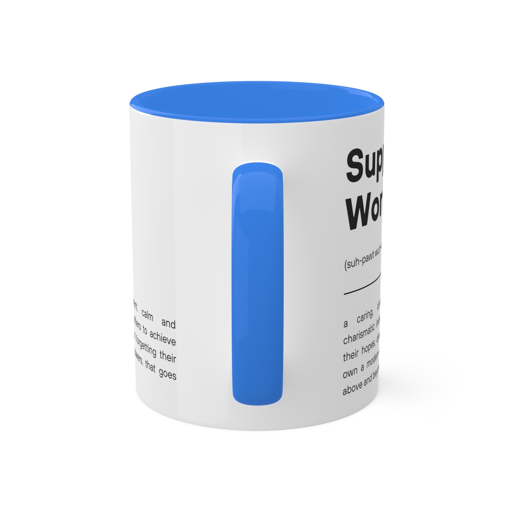 Support Worker Colorful Mugs, 11oz - 12 colours