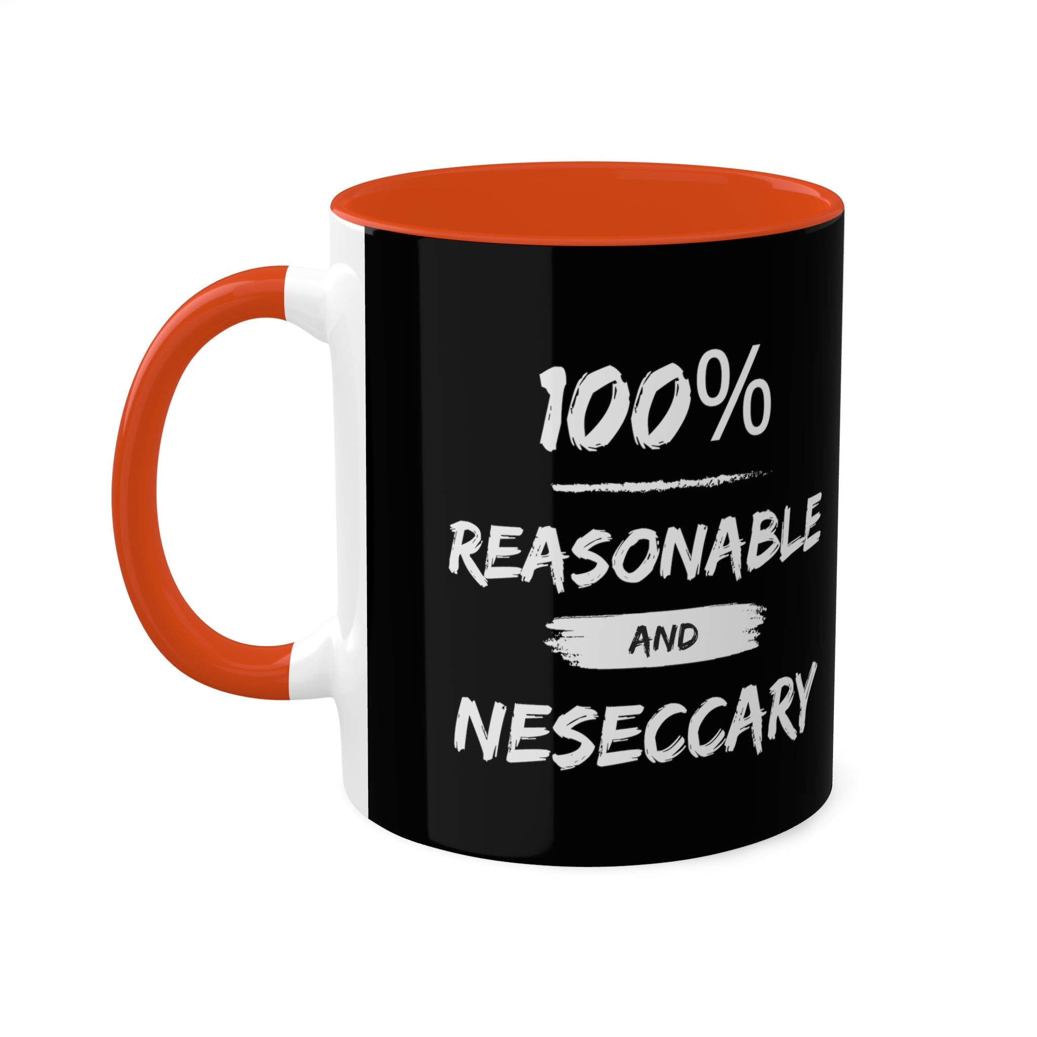 Reasonable & Necessary Colorful Mugs, 11oz - 12 colours