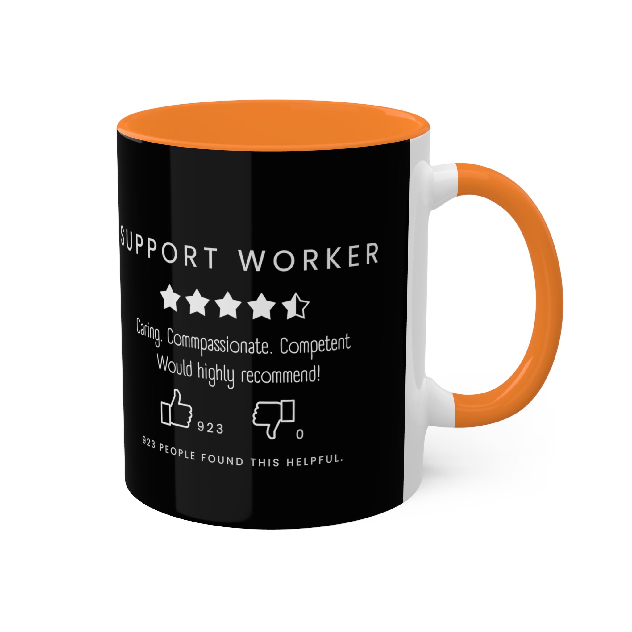 Support Worker Colorful Mugs, 11oz - 12 colours