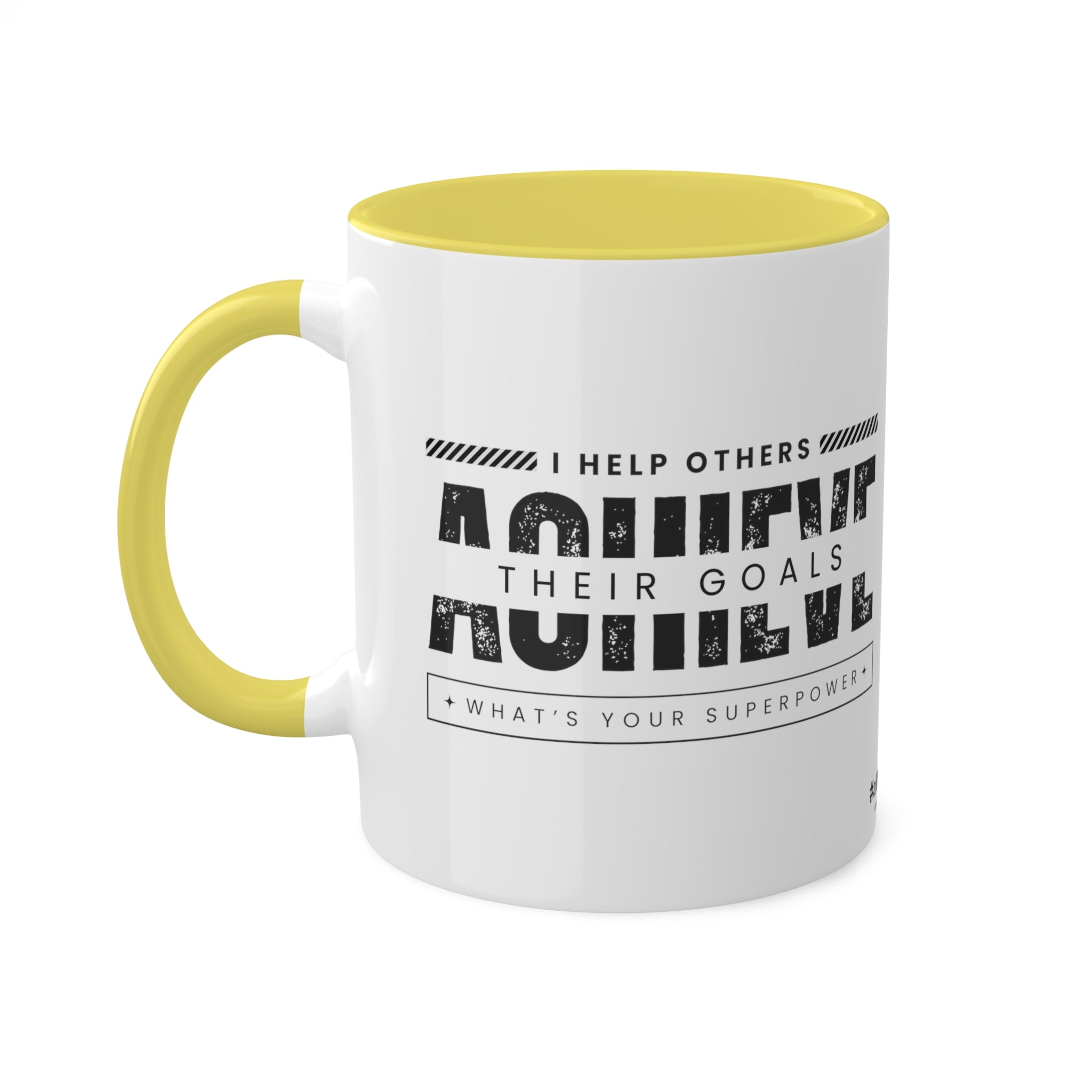 Achieving Goals Colorful Mugs, 11oz - 12 colours