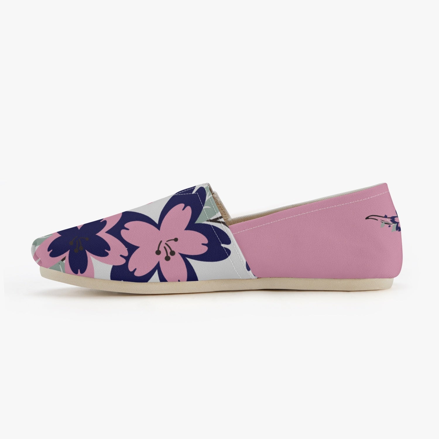 COWGIRL CODE CANVAS FLAT LOAFERS