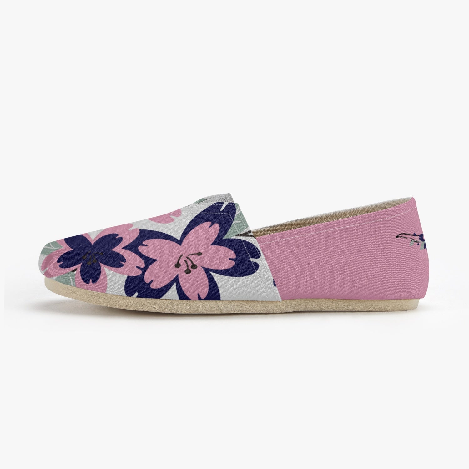 COWGIRL CODE CANVAS FLAT LOAFERS